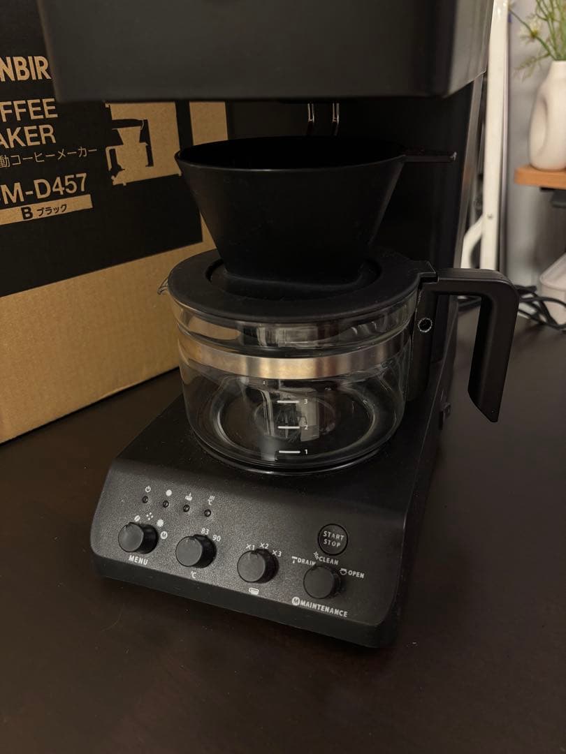 ツインバード コーヒーメーカーCM-D457B