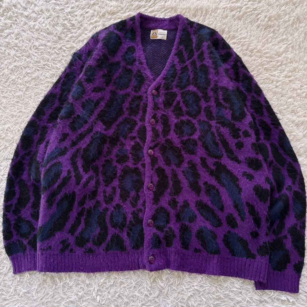 PENNYS TOWNCRAFT レオパード ジャガード シャギー カーディガン