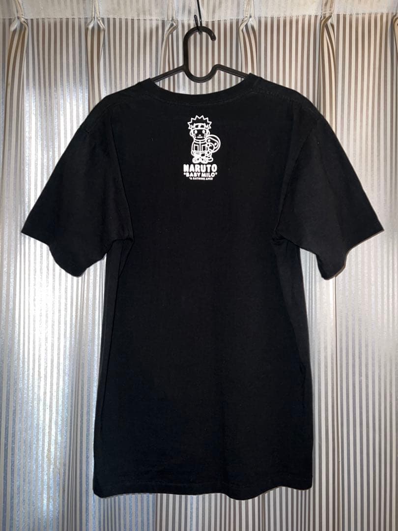 (希少) A BATHING APE × NARUTO コラボTシャツ 美品