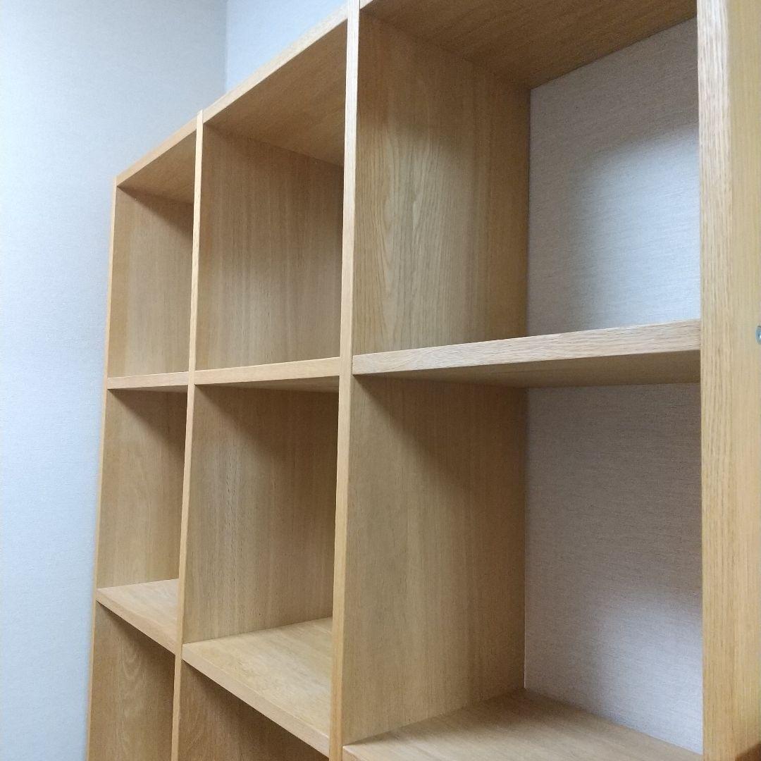 無印良品スタッキングシェルフ3×5本棚