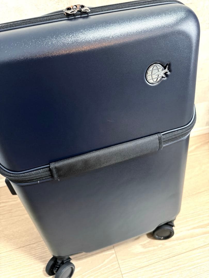 TRAVEL EARTH スーツケース　Sサイズ　37L ネイビー　紺色
