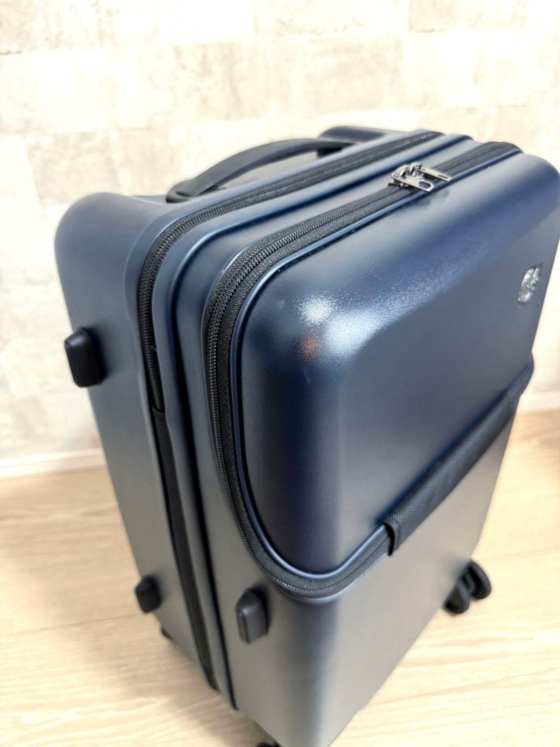 TRAVEL EARTH スーツケース　Sサイズ　37L ネイビー　紺色