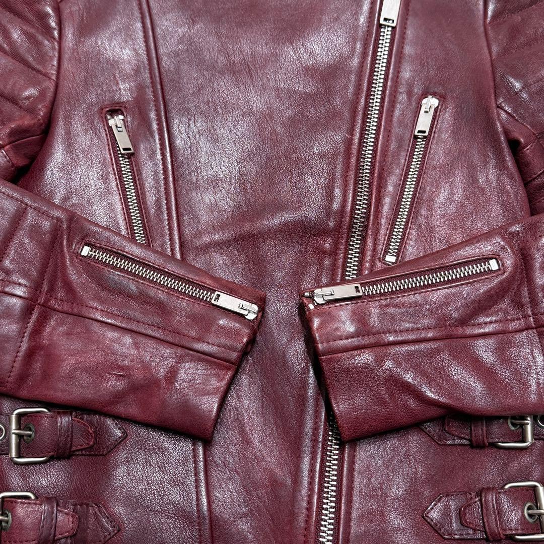 【希少】 CELINE フィービー期 名作 バイカー ライダース ジャケット
