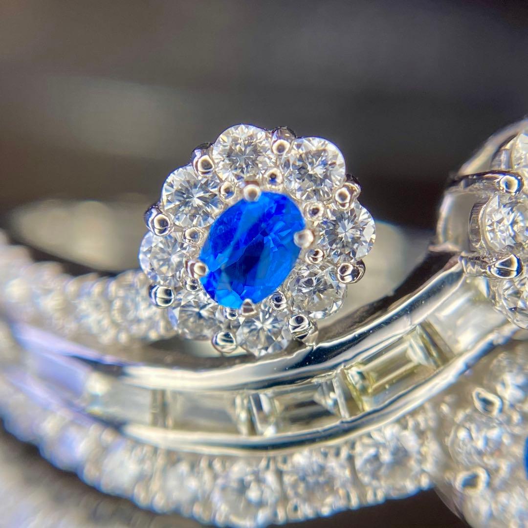『専用です』天然 アウイナイト ダイヤモンド 計0.96ct PT950