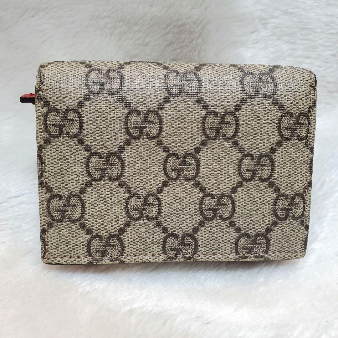 極美品 GUCCI　さくらんぼ　GGスプリーム　レザー　チェリー