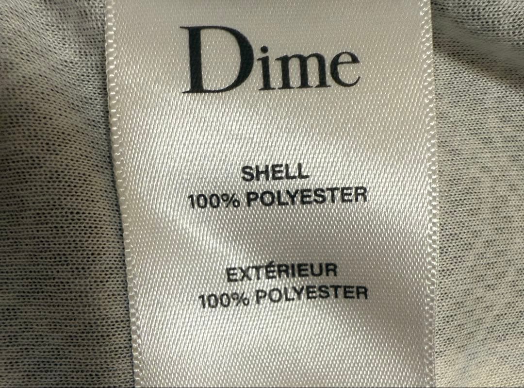 新品タグ付 Dime ダイム ゲームシャツ L Rust サッカーシャツ ロンt
