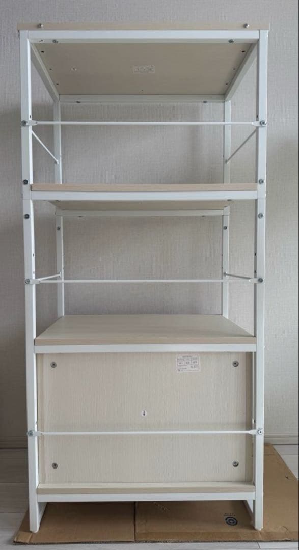 ニトリ 組み合わせシェルフ本体+ 追加引き出しユニット 完成品