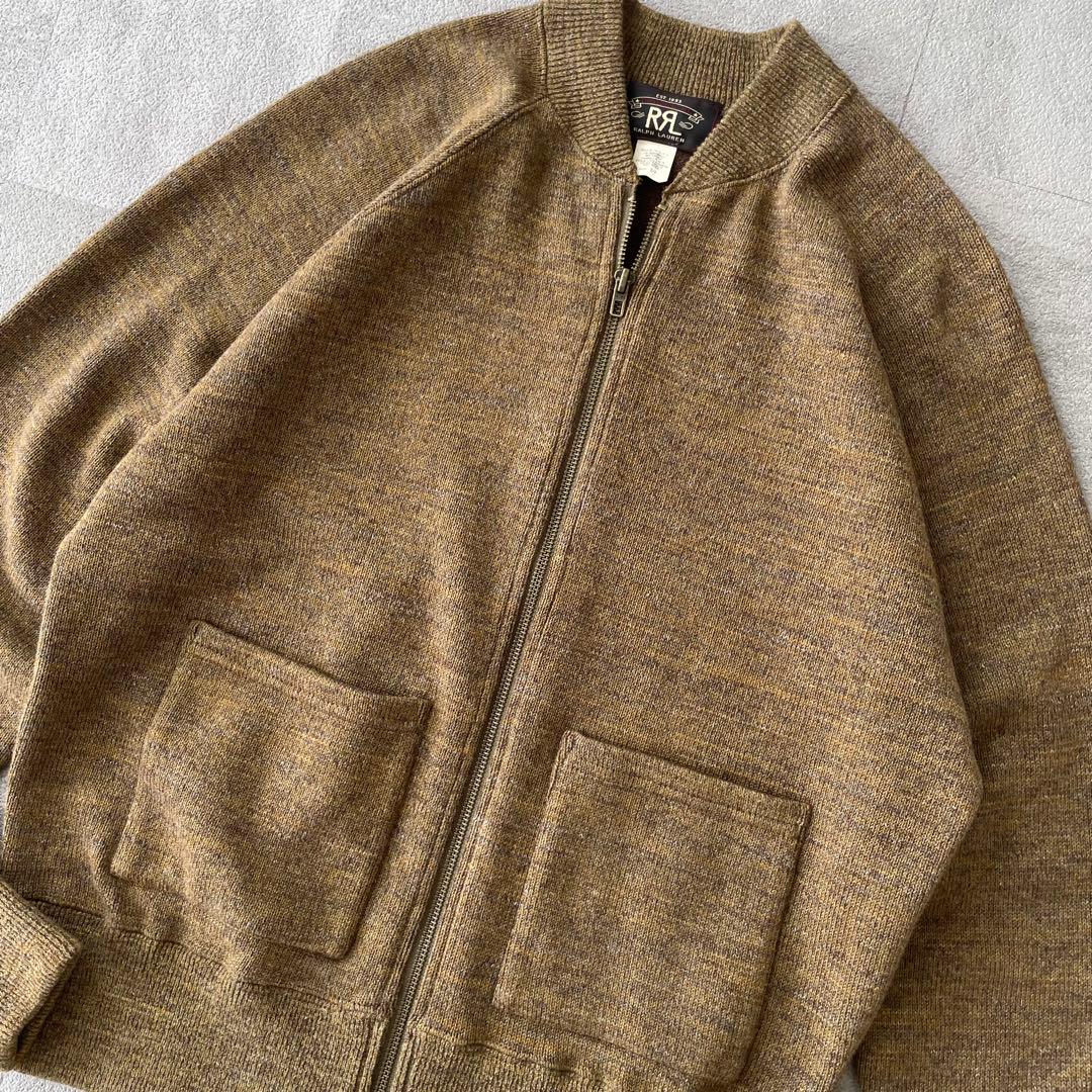 USA RRL ダブルアールエル wool blend blouson S