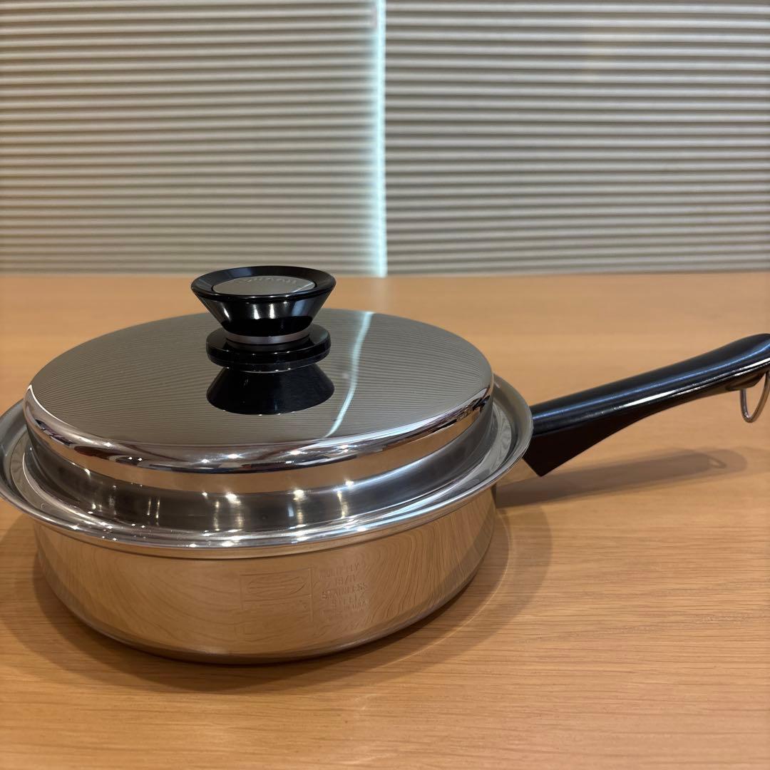 新品　アムウェイ　 Queen 蓋付き　フライパン　クィーンクックウェア
