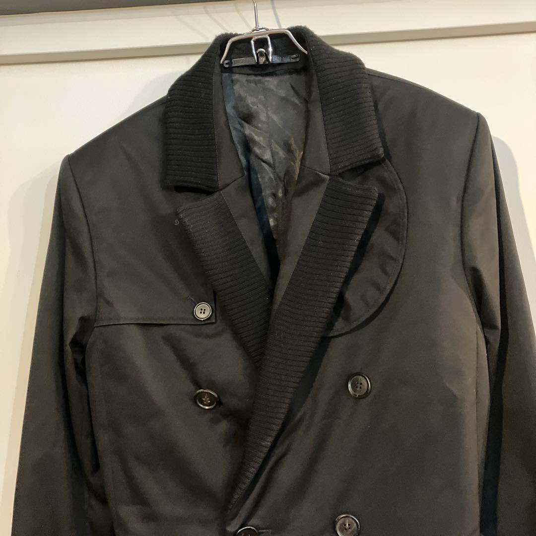 KRIS VAN ASSCHE クリスヴァンアッシュ ブラック トレンチコート
