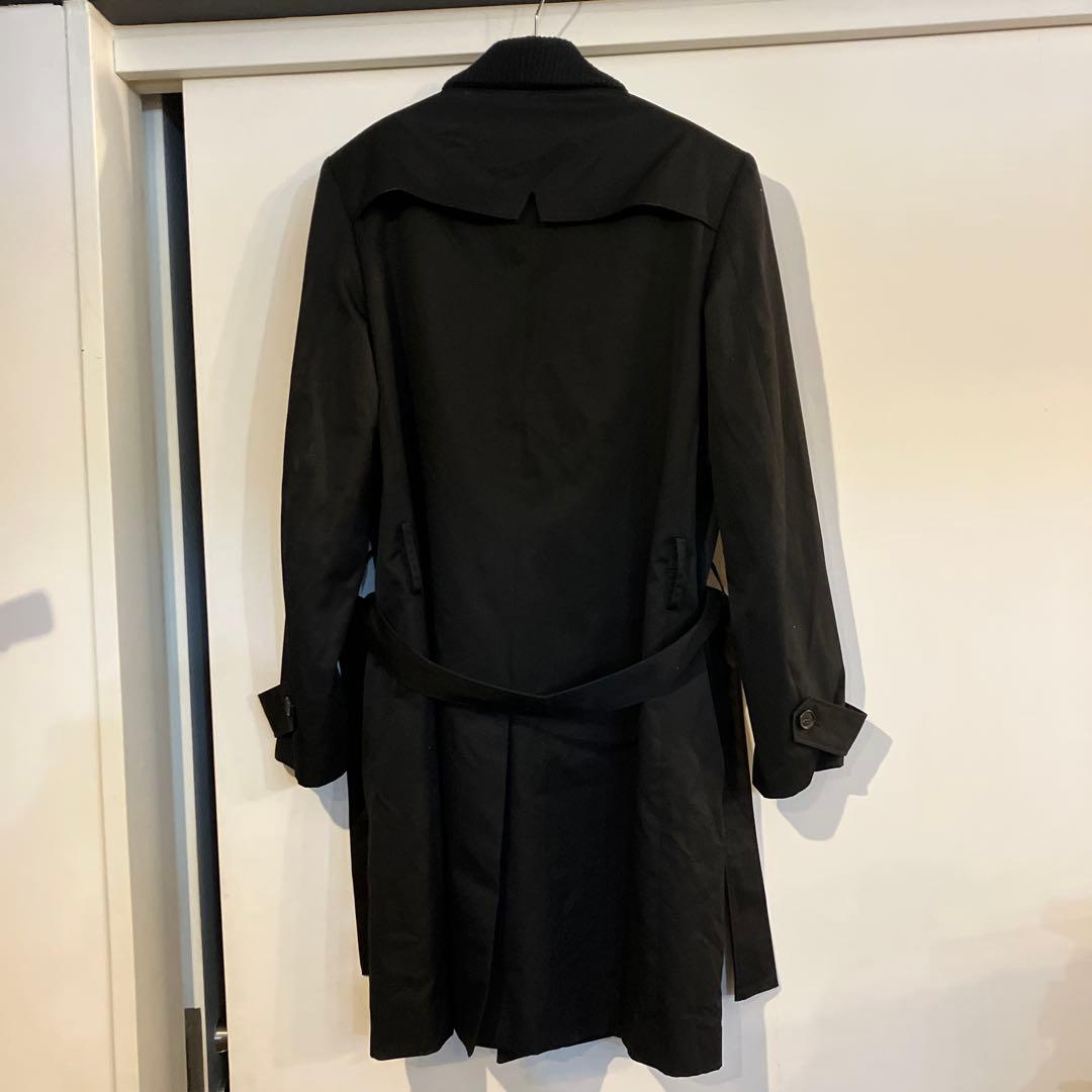 KRIS VAN ASSCHE クリスヴァンアッシュ ブラック トレンチコート