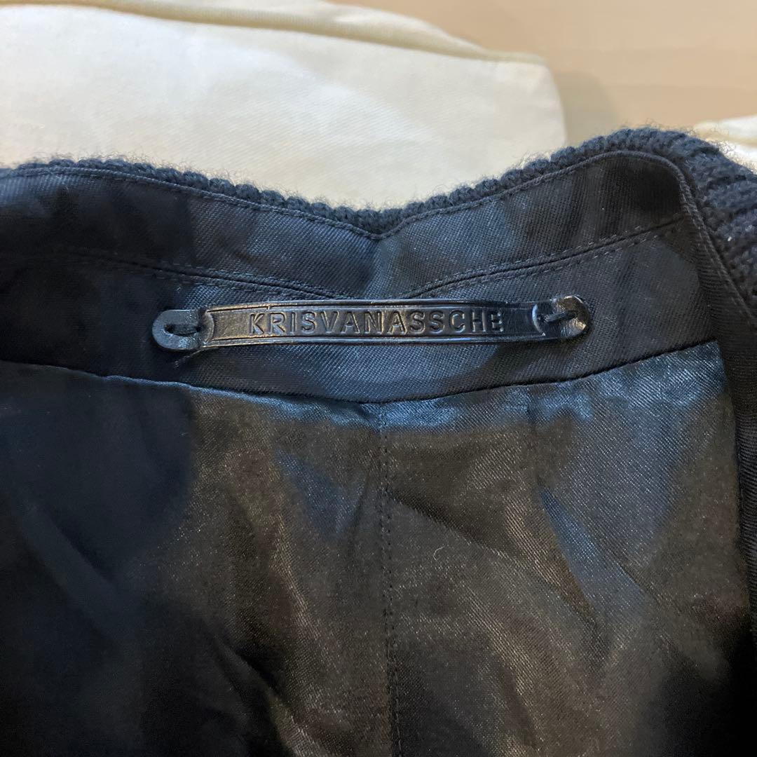 KRIS VAN ASSCHE クリスヴァンアッシュ ブラック トレンチコート