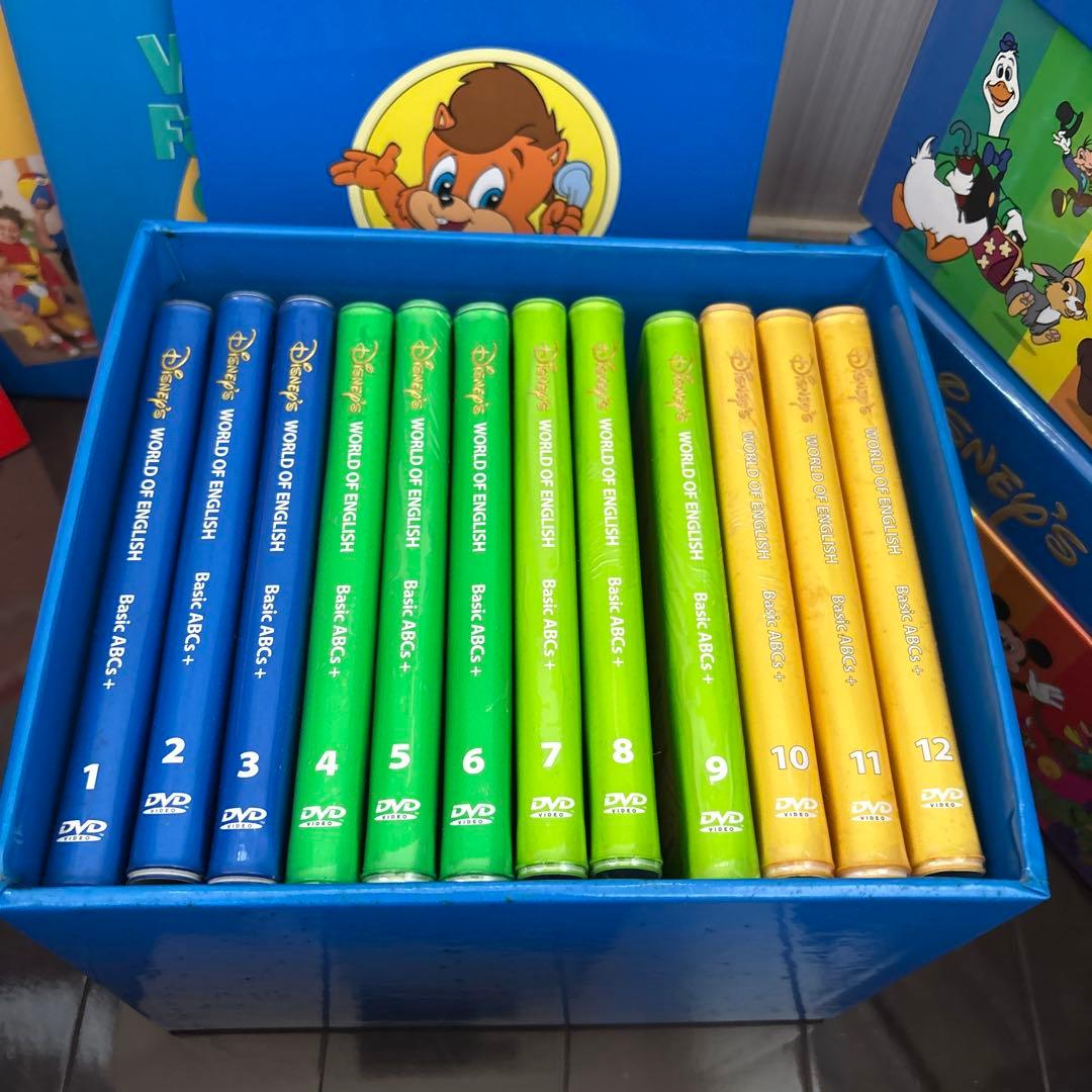Disney World of English DVDセット