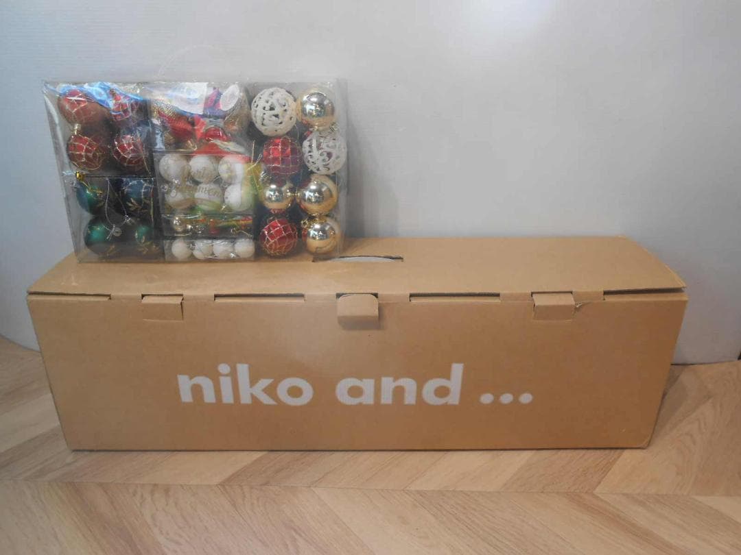 直接引取 おまけ付 niko and... クリスマスツリー 近隣配送可能