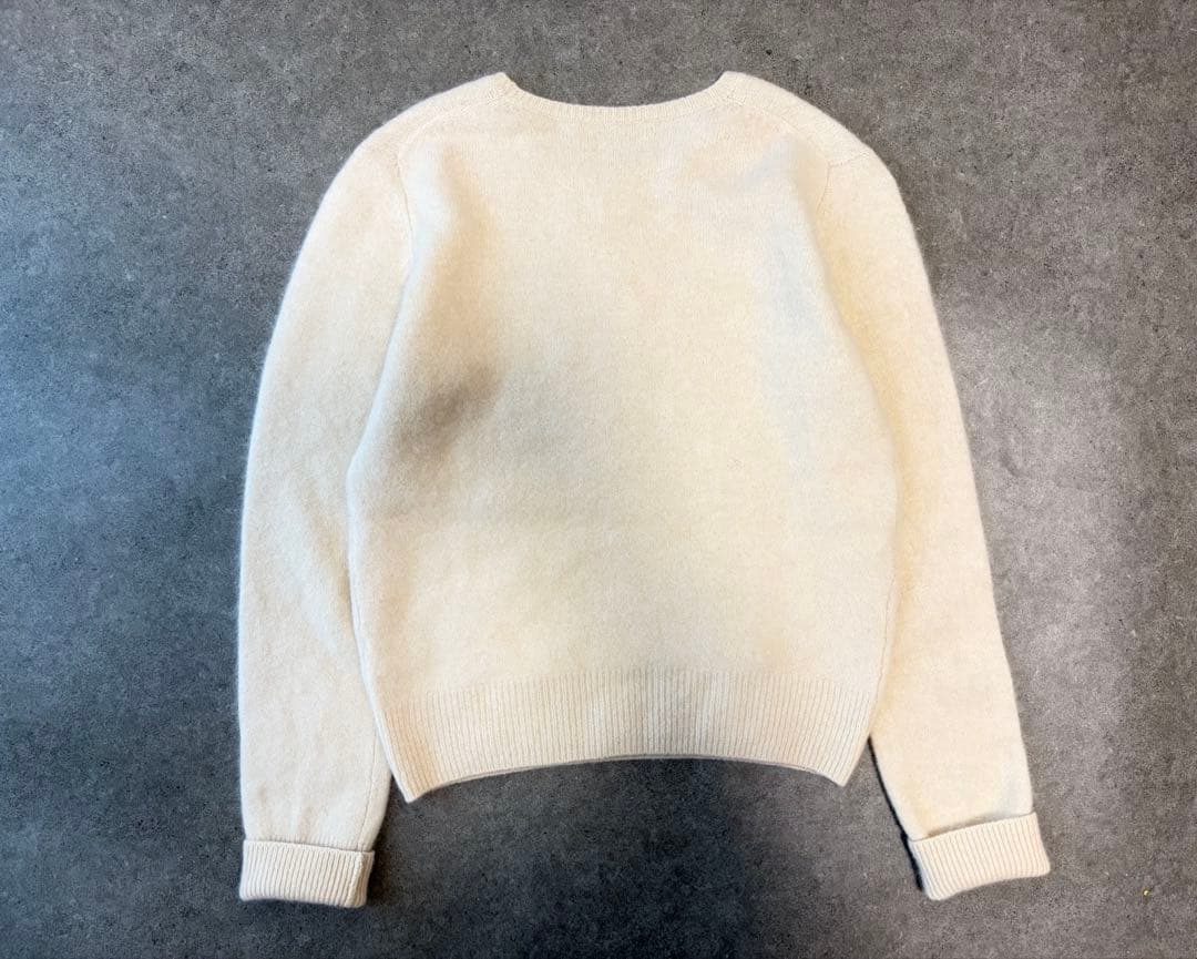 美品　UNITED ARROWS ラクーン カシミヤ クルーネックニット