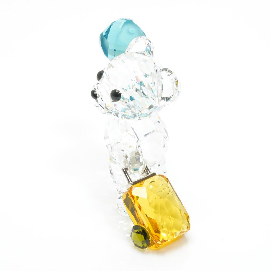 SWAROVSKI クリスベア 置物 travel the World 旅行