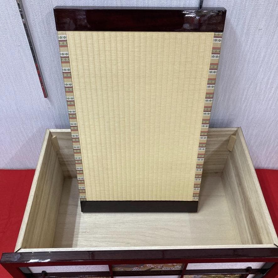G1 雛人形　収納用台屏風のみ　雛飾り台と屏風のみ　雛飾り台　雛祭り台