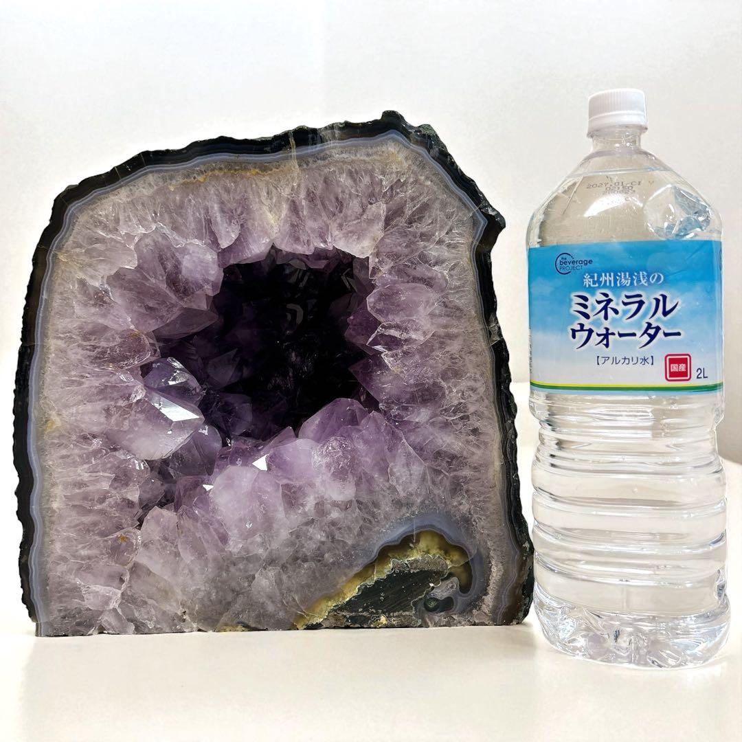 極太 アメジスト 水晶 置物 約28kg パワーストーン 誕生石 2月 天然石
