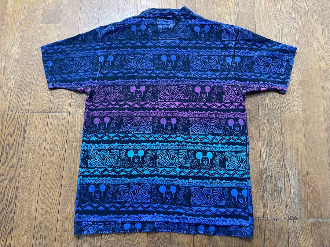 ミッキーマウス グラデーションTシャツ