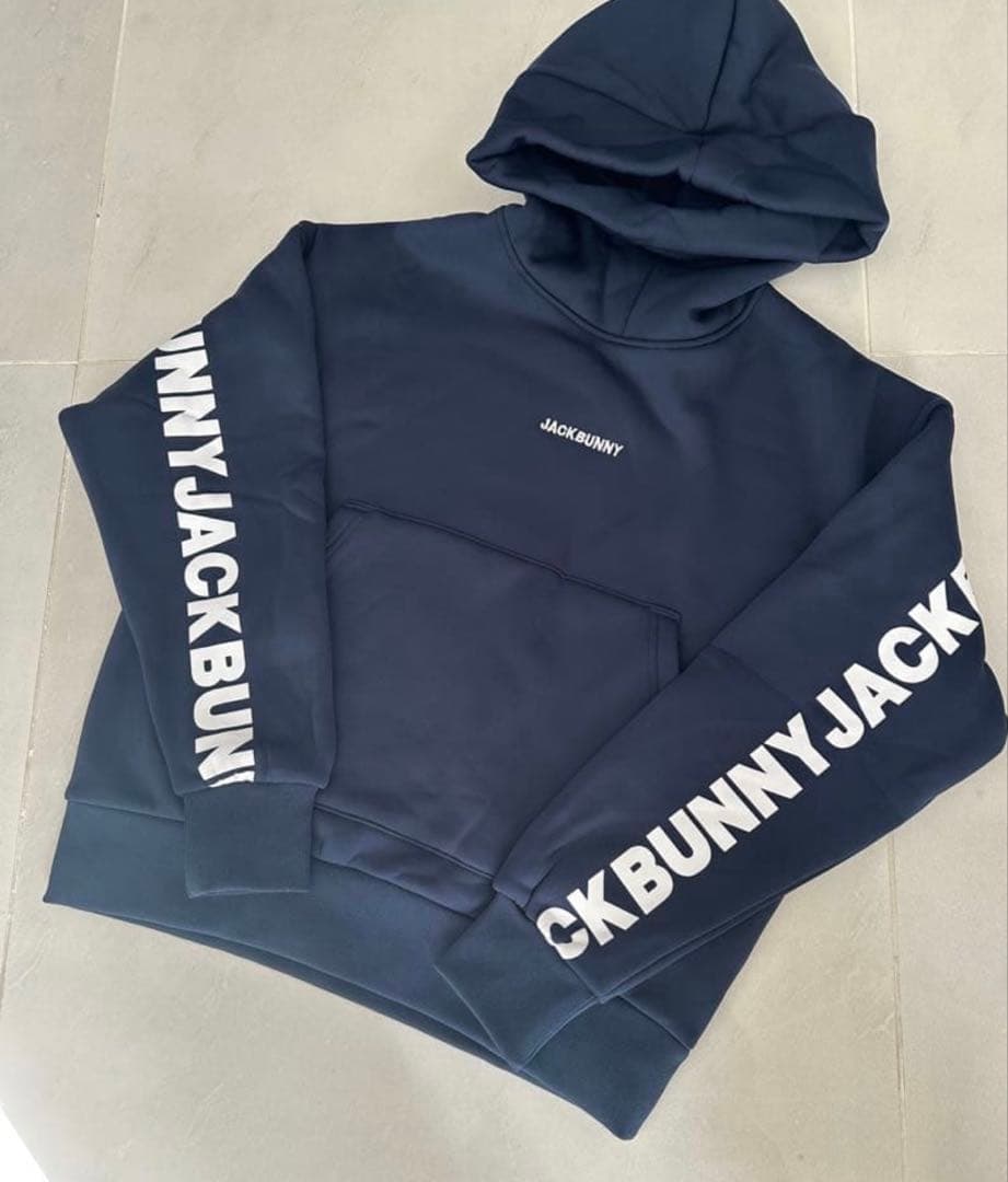 未使用品　ジャックバニー　裏起毛パーカー