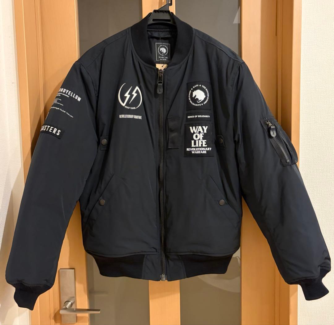 RATS ブラック MA-1 新品未使用　L