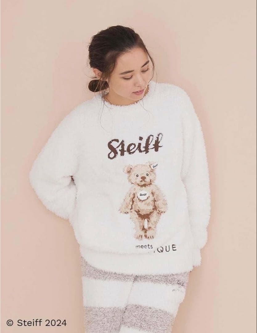 【新品】gelato pique Steiff 上下セット(タグ付き)