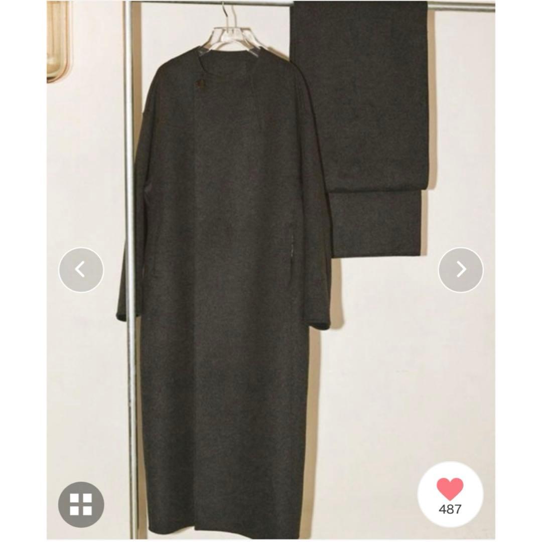 け*け様 todayful ストールウールコート　36