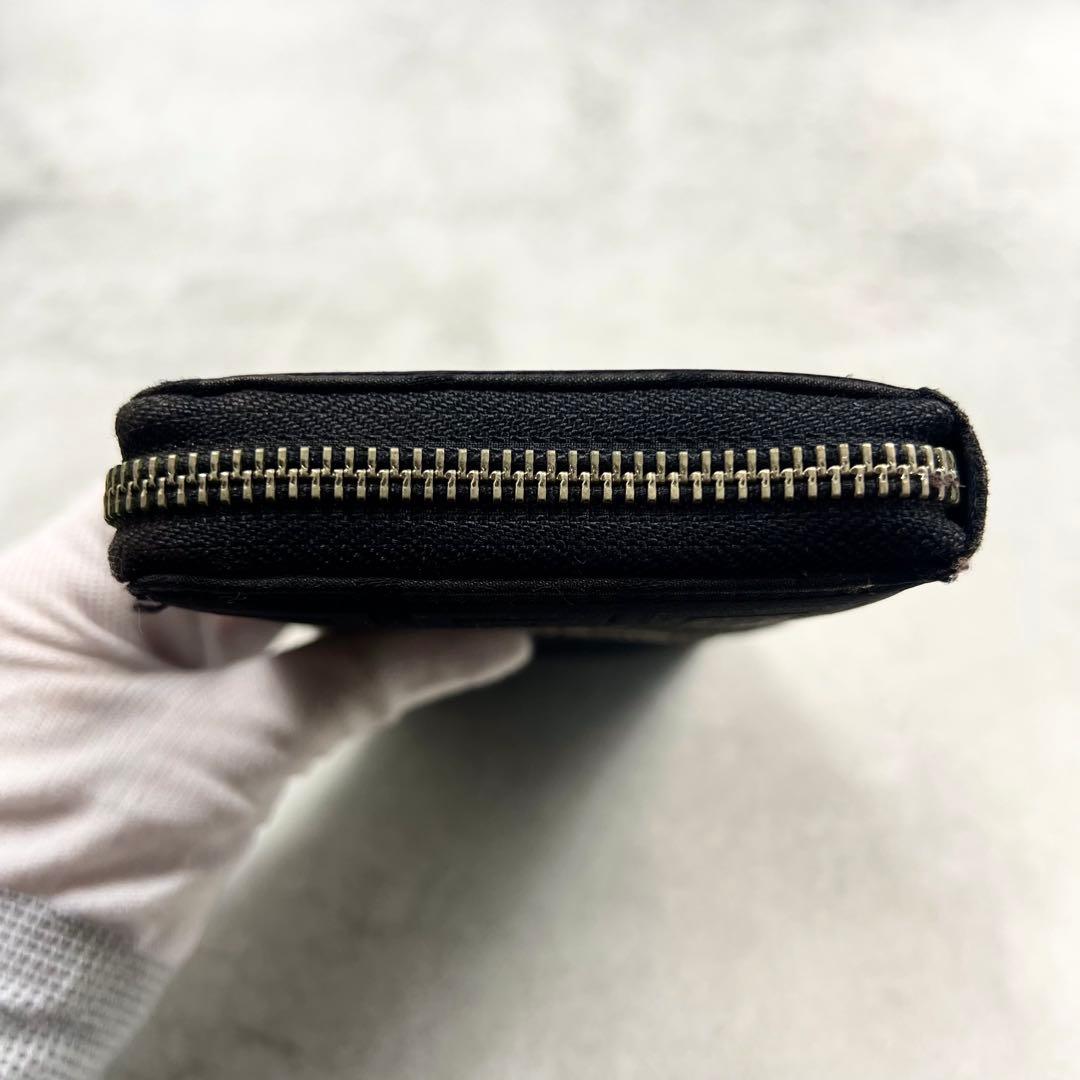 GIVENCHY ラウンドファスナー ブラック メンズ 長財布 8208