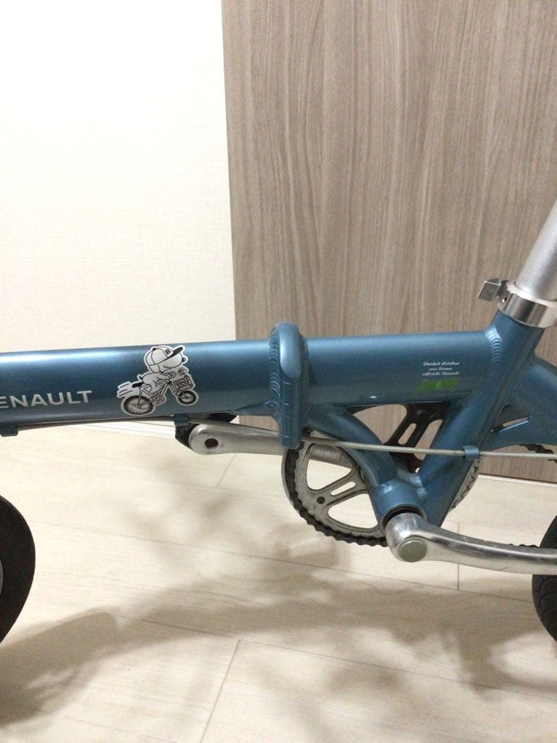 RENAULT 折りたたみ自転車 ライト8 ラグーンブルー