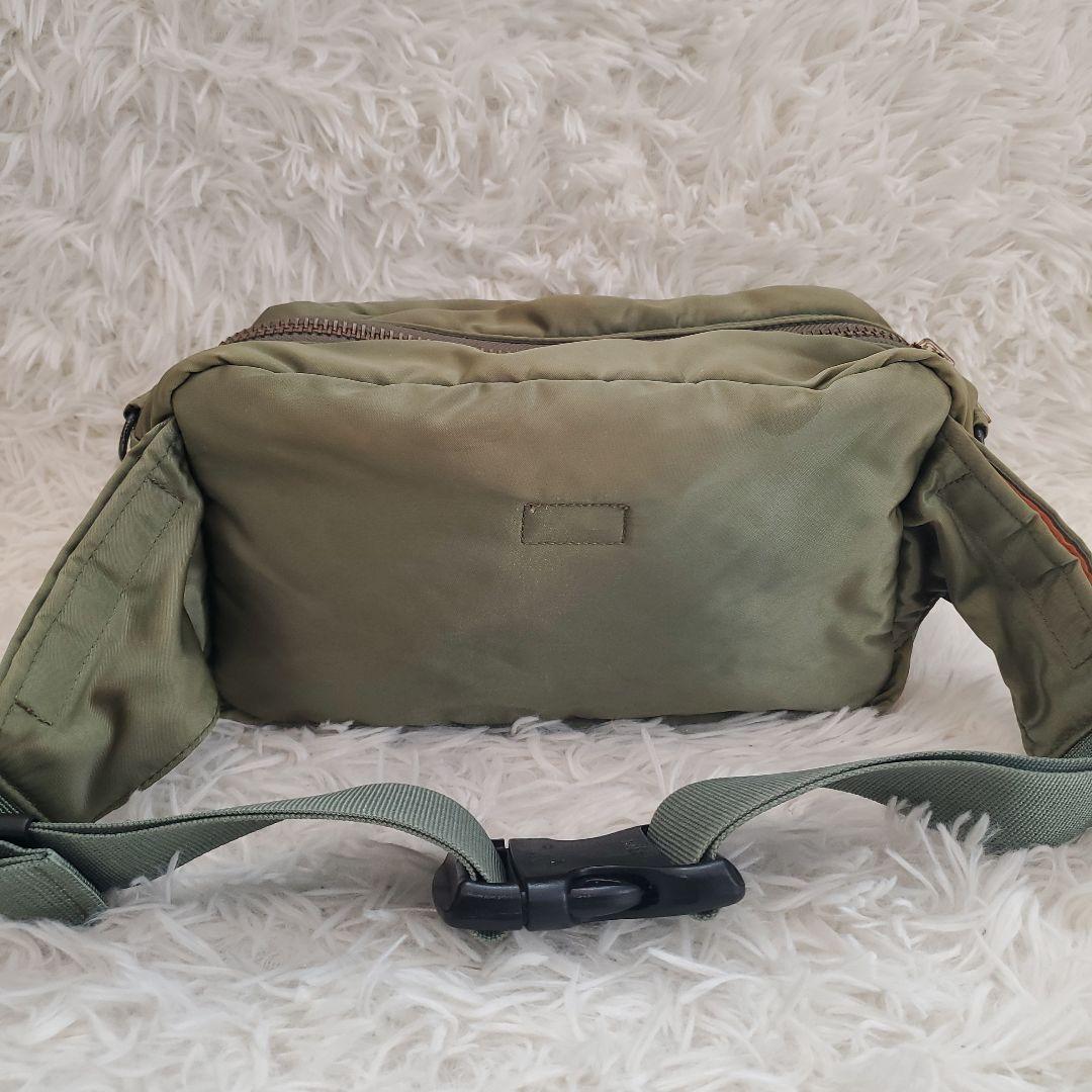 ⭐良品⭐PORTER TANKER セージグリーン ボディバッグ