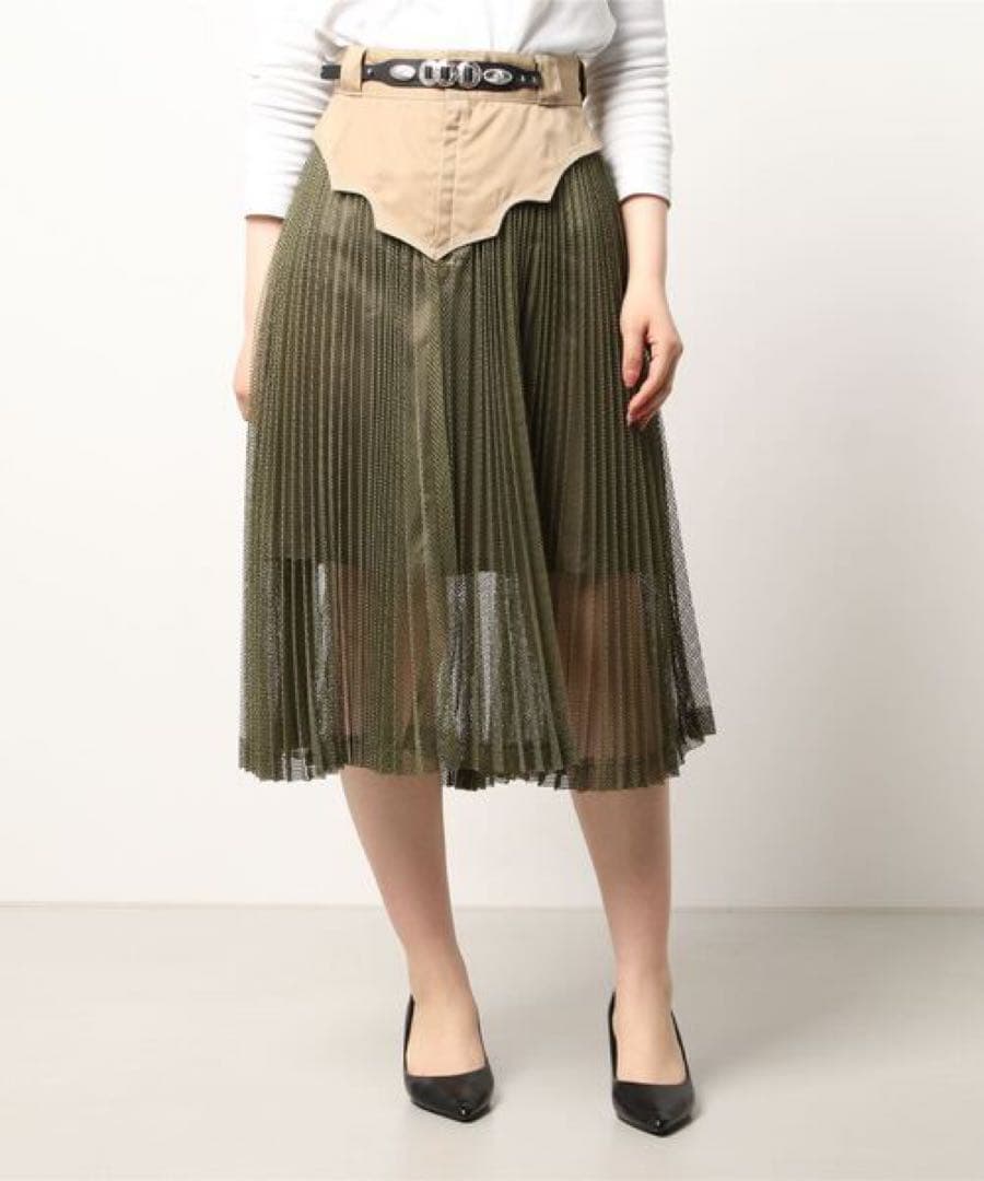 TOGA PULLA×Dickies Pleated skir