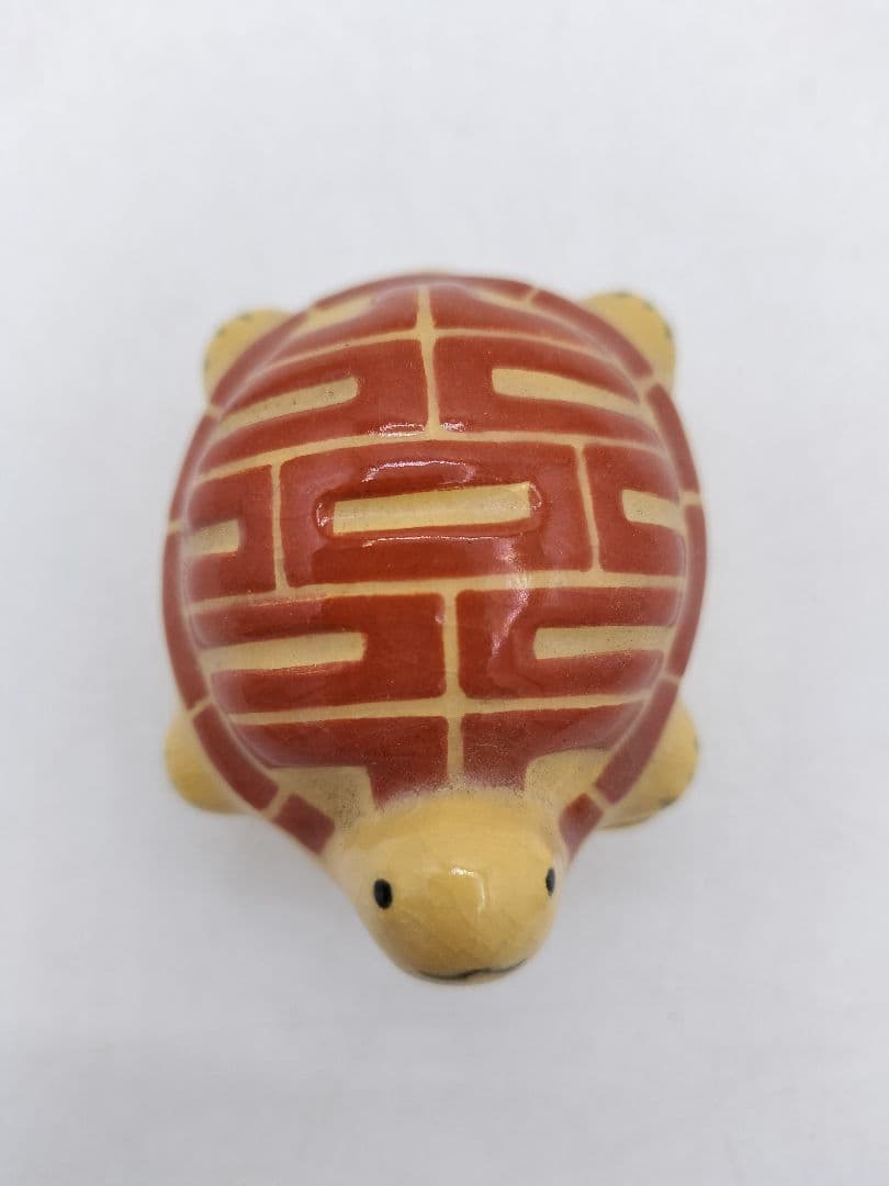 c769 【新品・未使用】香合 亀 伊東桂楽 木箱 茶道具