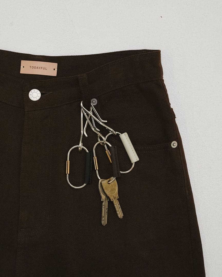 【新品・未使用】Todayful Useful Key Charm エクリュ