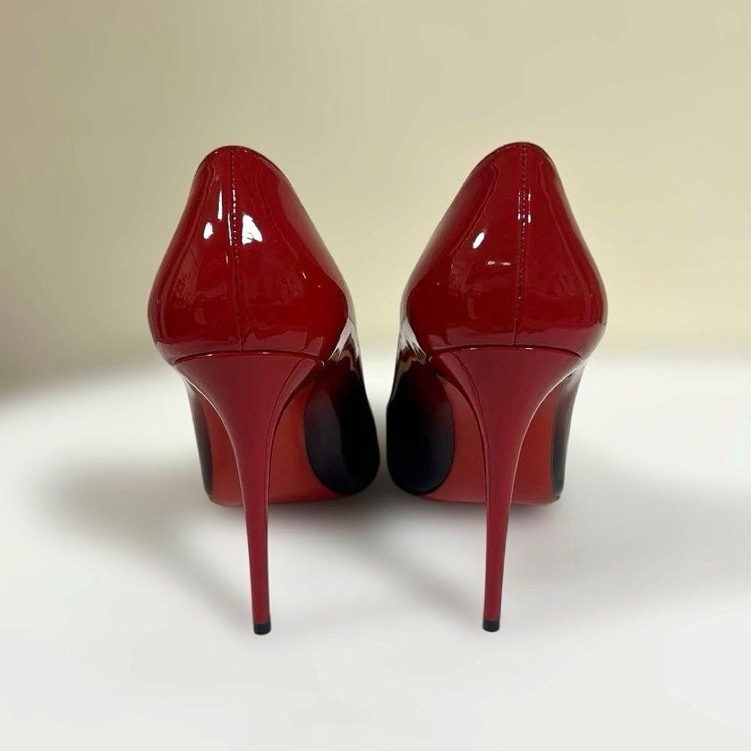 お値下げ！【極美品】Christian Louboutin グラデーション　黒赤