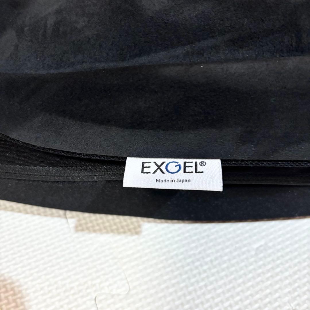 【美品】EXGEL エクスジェル 加地 座椅子 ハグ床座LX ブラック