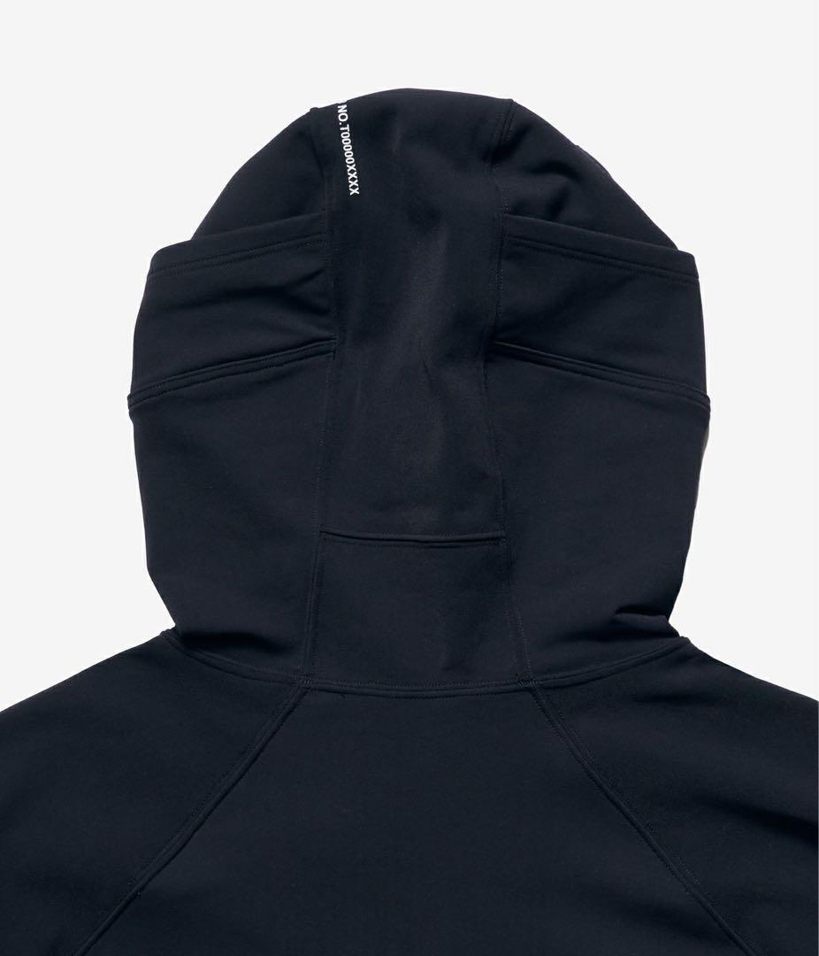 メンズウェア TFW49 LS BRUSHED HOODIE L NAVY