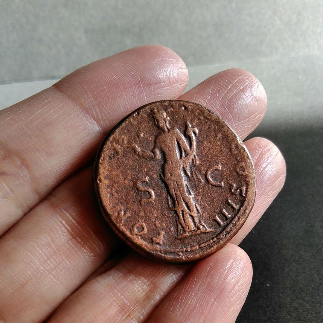 ローマ　　硬貨　特大　複製