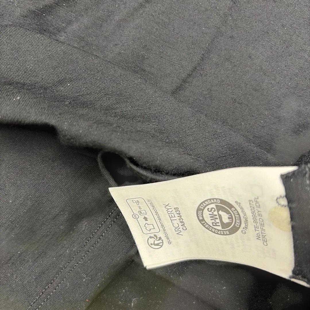 ARC'TERYX ブラック Tシャツ カエルデザイン
