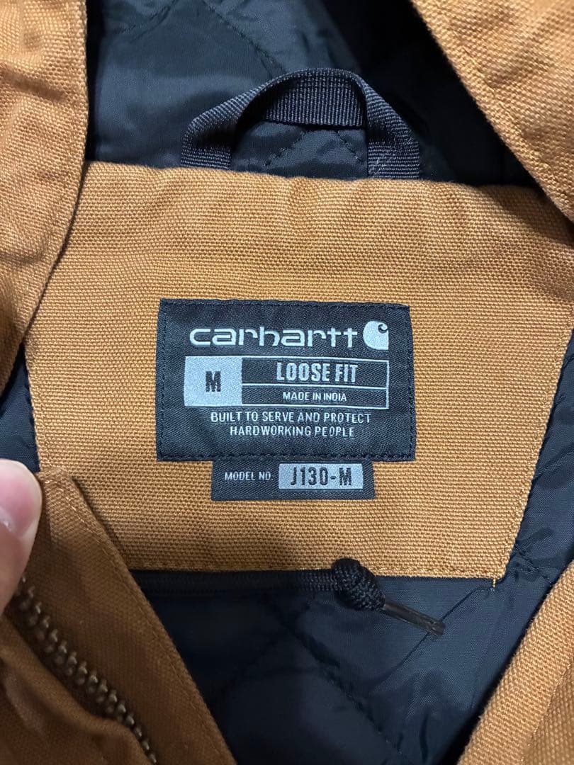 yamato様carhartt loose fit アクティブジャケット　ダック