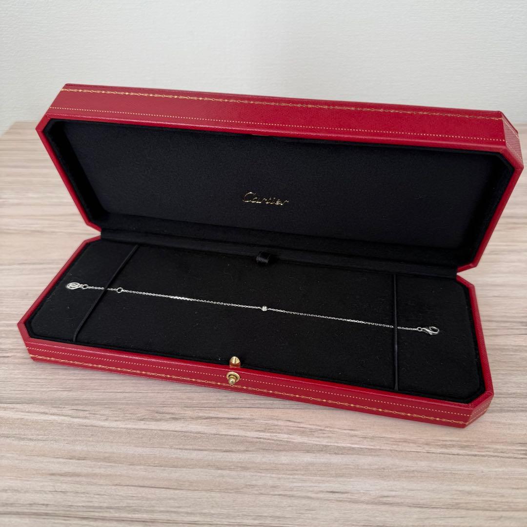 Cartier ダムール ブレスレット シルバーダイヤモンド