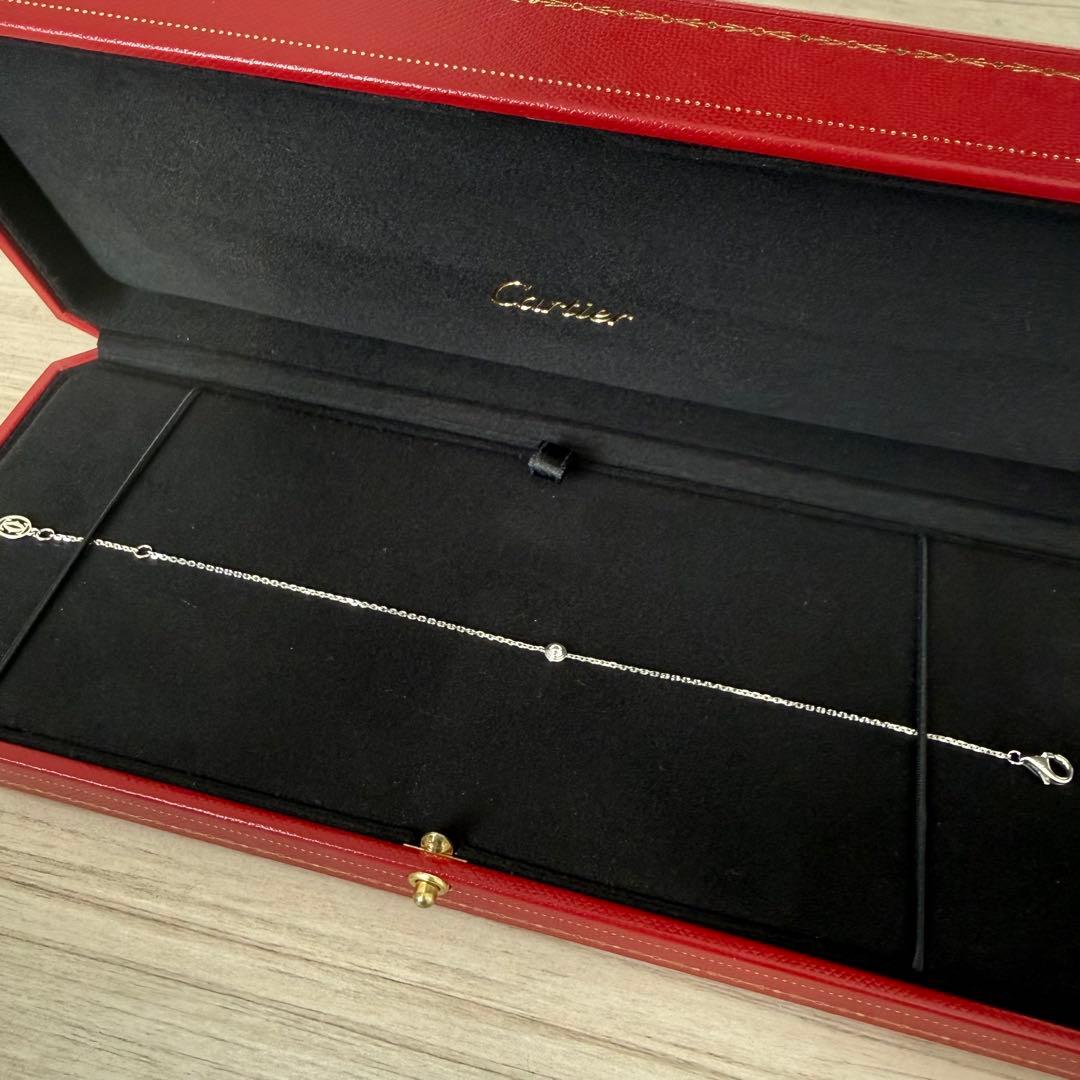 Cartier ダムール ブレスレット シルバーダイヤモンド