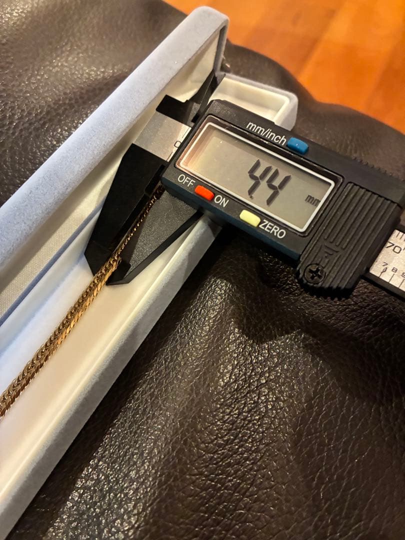 喜平ブレスレット造幣局刻印　K18 8面　トリプル10.29g
