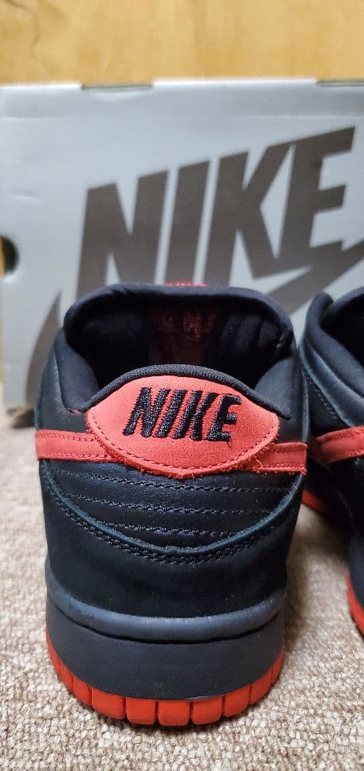 靴 NIKE Dunk Low Pro SB \"Black Devil\"