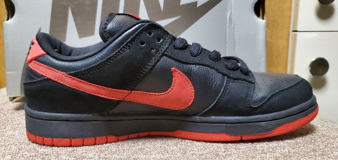 靴 NIKE Dunk Low Pro SB \"Black Devil\"
