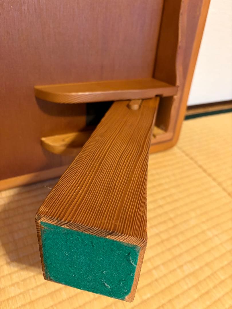 木目調座卓