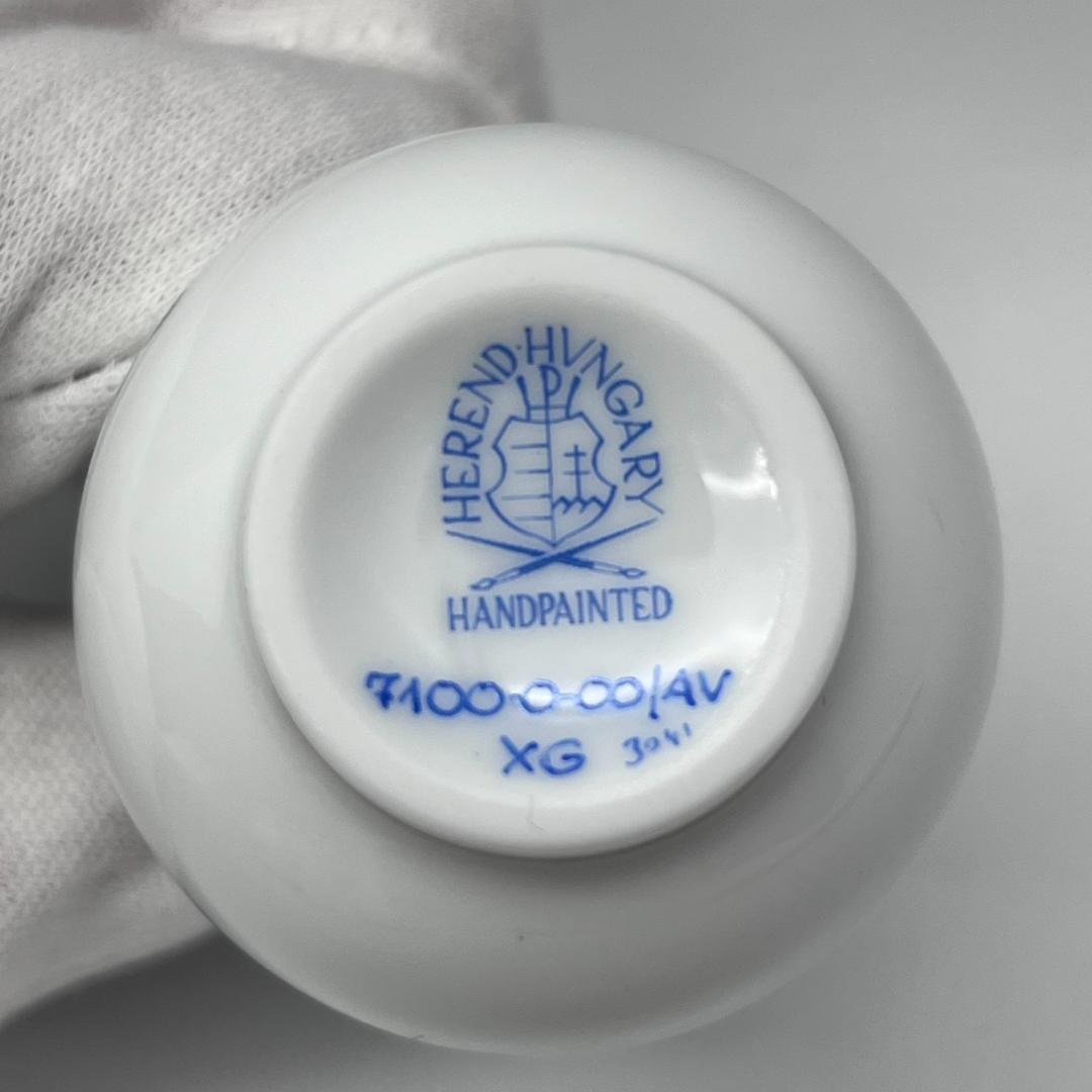◇14758　未使用品　HEREND　ヘレンド　ミニチュアベース セット