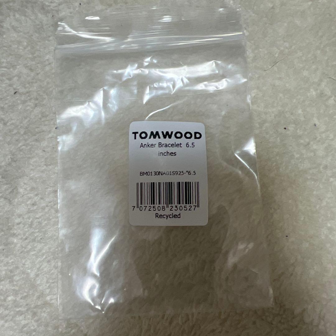 【新品 未使用】TOMWOOD Anker ブレスレット シルバー 6.5