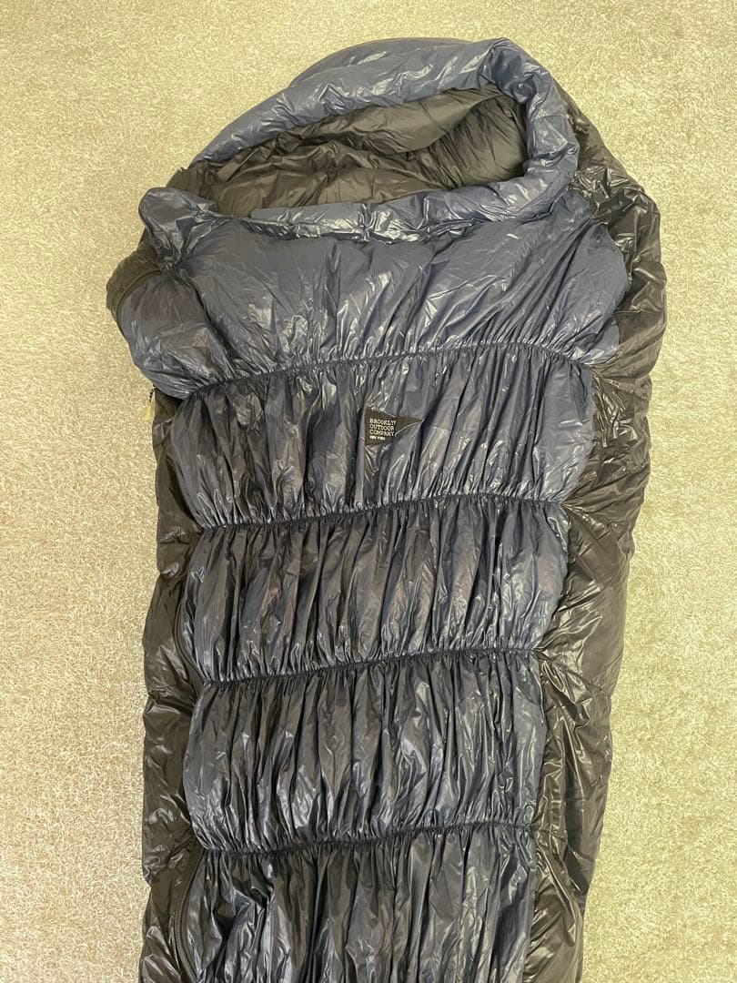-17度対応Brooklyn outdoor company 寝袋ダウンシュラフ