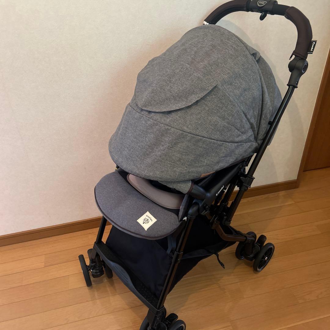 美品　コンビ　ベビーカー　スゴカルα 4キャス compact エッグショック