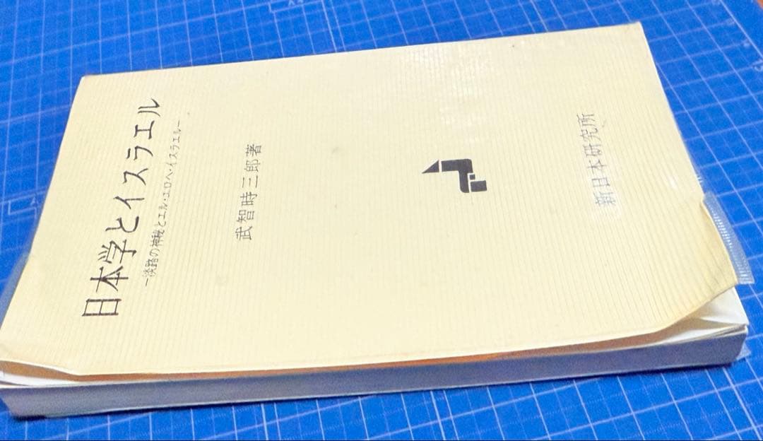 日本学とイスラエル 武智時三郎　著　新日本研究所　絶版